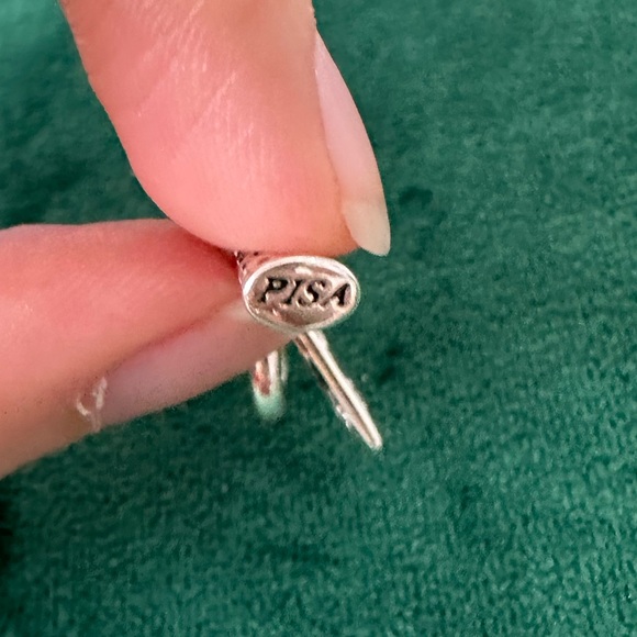 NWOT 🇮🇹 Italia Pisa Silver Pandora World Series Charm - Picture 9 of 13